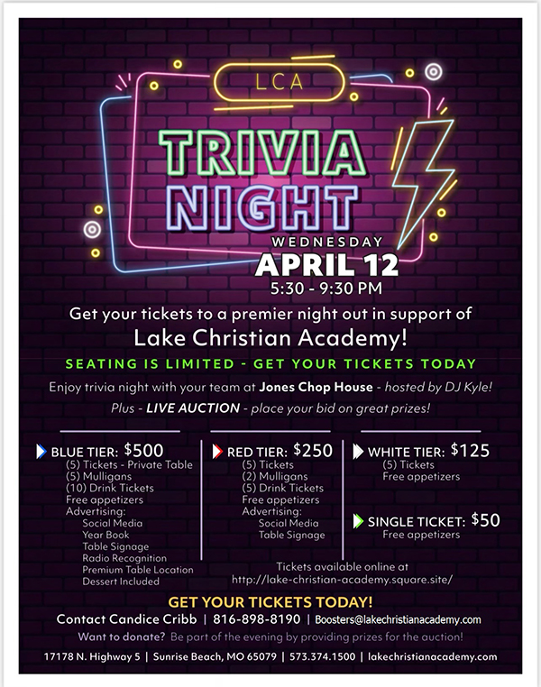 Trivia Night Flyer